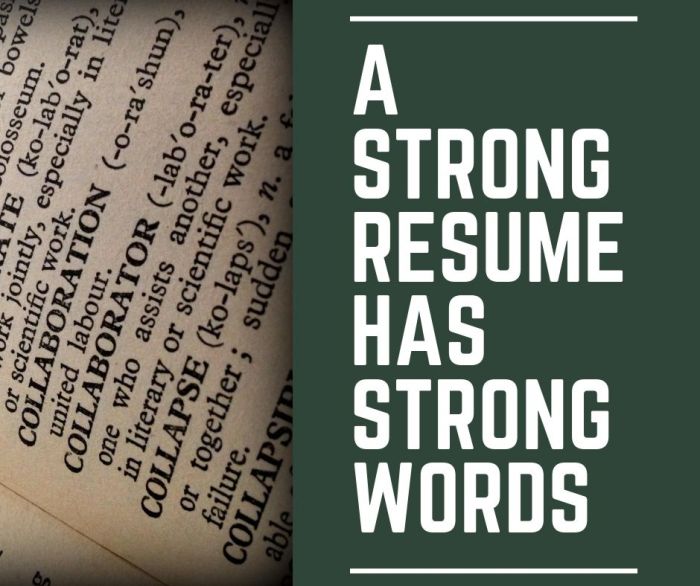 Building a Strong Resume