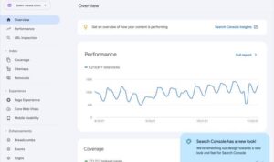 Using Google Search Console